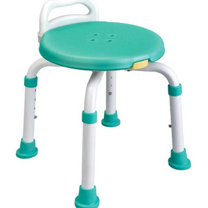 Round EVA pad swivel shower chair /shower stool with handle HOT SALE