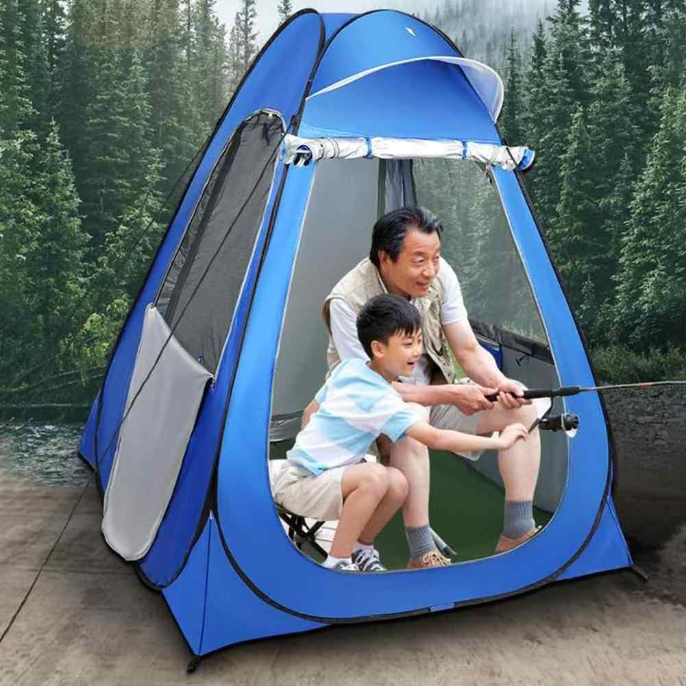 Person Pop-Up Tent Instant Lightweight Camping Private Showering Changing Backpacking Tents Quick Setup Sun And Windproof