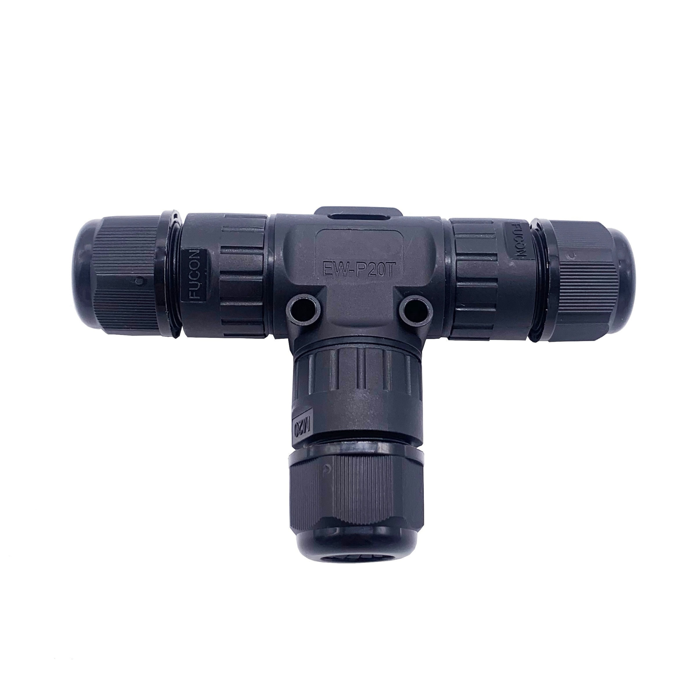 Hign Temperature IP68 Screw-Less Lever-Nut Waterproof Quick Connector for Wiring 2Way 3-Core Electrical Junction Wire Connector