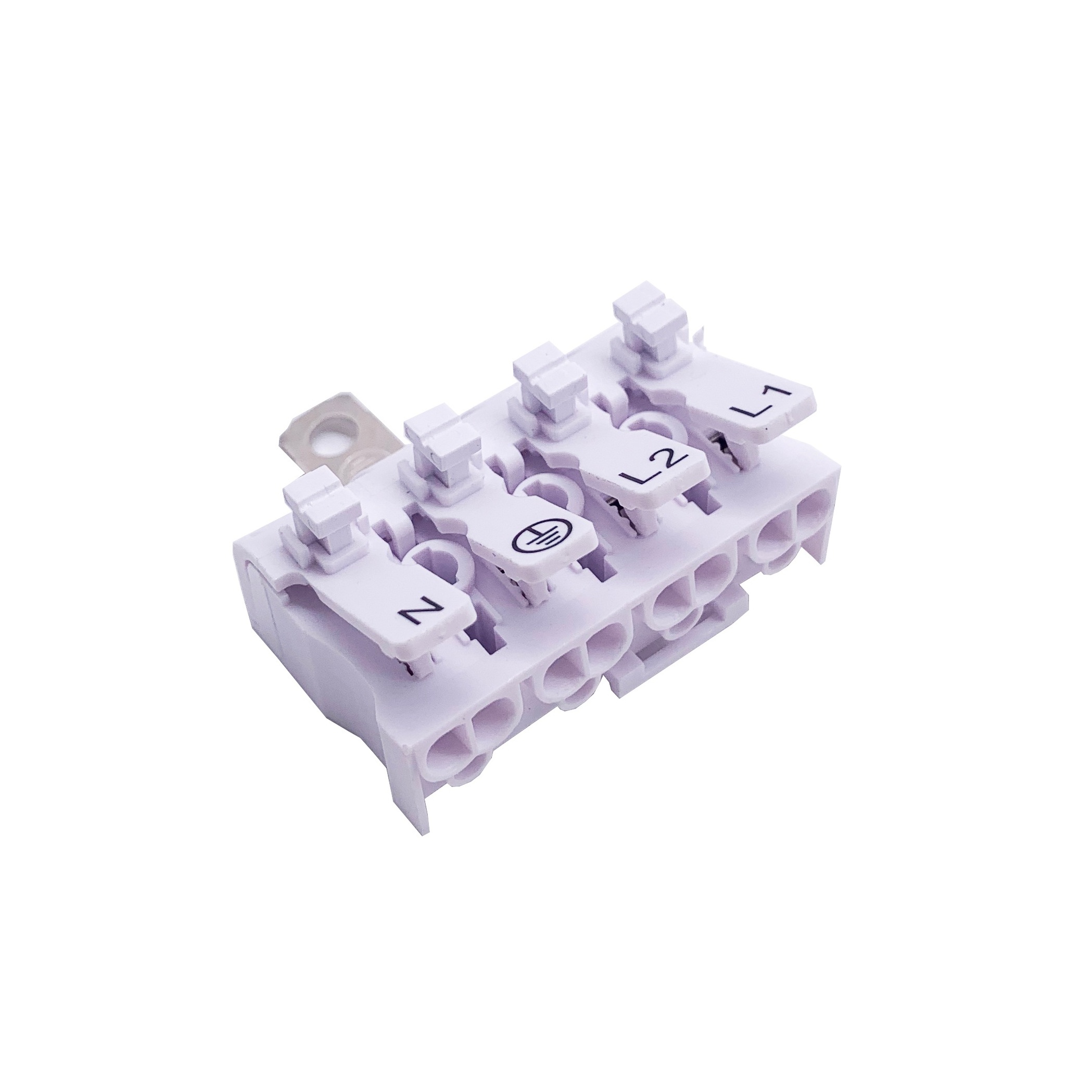 Lighting Parts Accessories Electrical Terminal Block 2 3 4 5 P Spring Quick Wire Connector Fixed Terminal Blocks