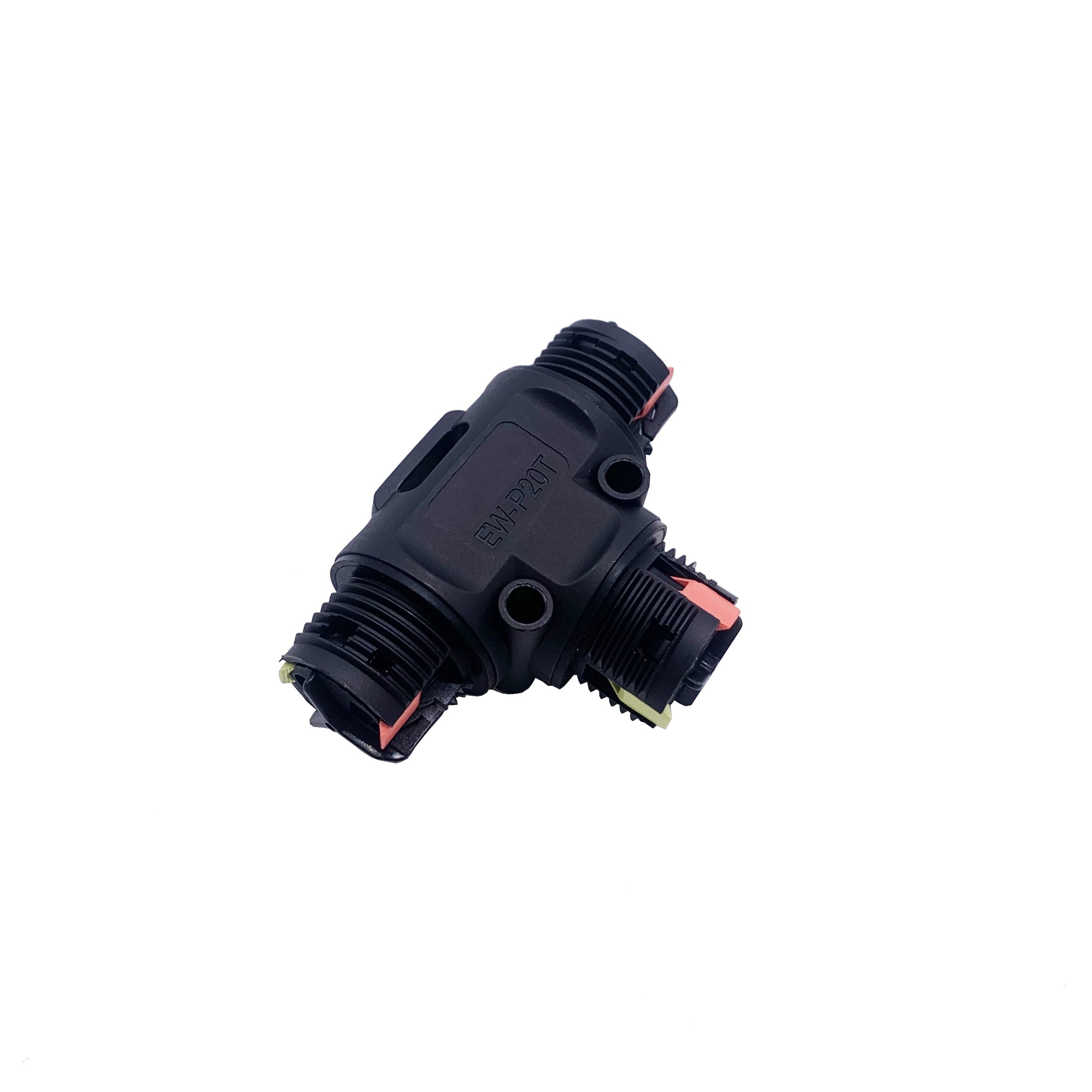 Hign Temperature IP68 Screw-Less Lever-Nut Waterproof Quick Connector for Wiring 2Way 3-Core Electrical Junction Wire Connector