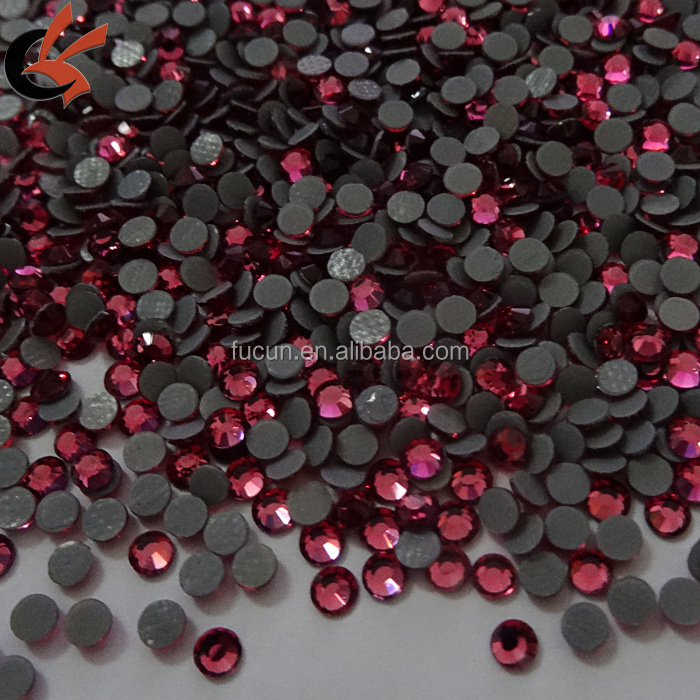 DMC Machine Cut Rhinestones 1440 pcs 10ss Fuchsia Hotfix iron-on