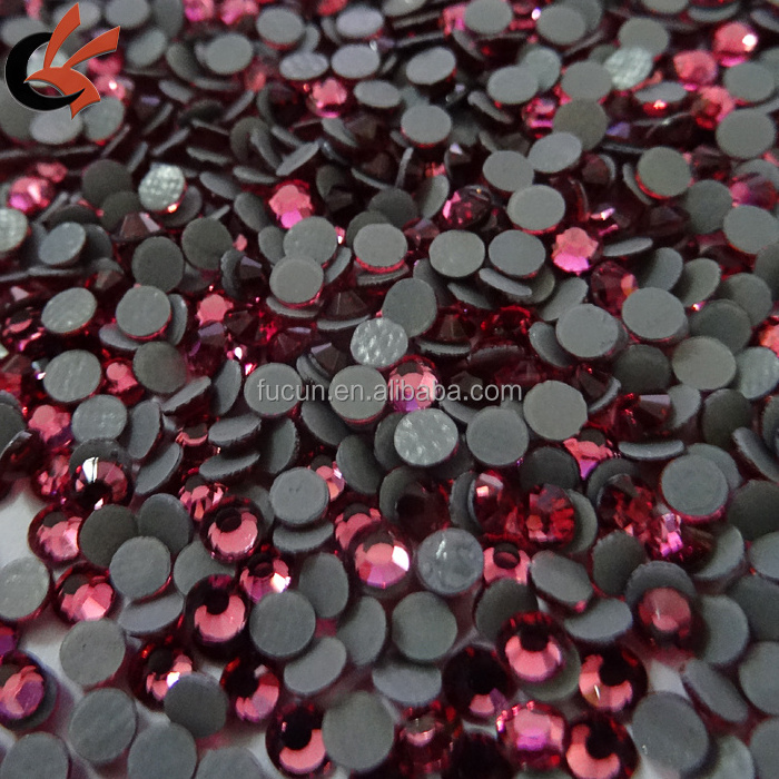 DMC Machine Cut Rhinestones 1440 pcs 10ss Fuchsia Hotfix iron-on