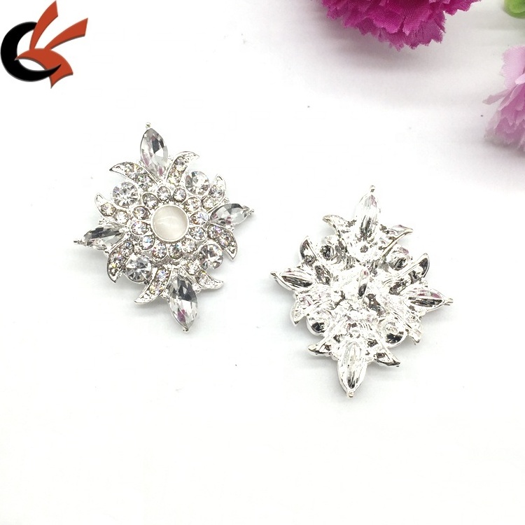 Vintage style wholesale price rhinestone buttons for women garments crystal opal rhinestone buttons