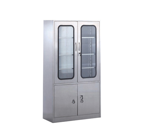 Hot selling Stainless steel instrument Medical Cabinet for hospital