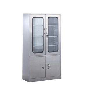 Hot selling Stainless steel instrument Medical Cabinet for hospital