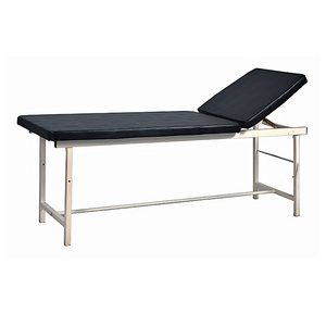 Epoxy coated semi-fowler medical exam table couch examination bed