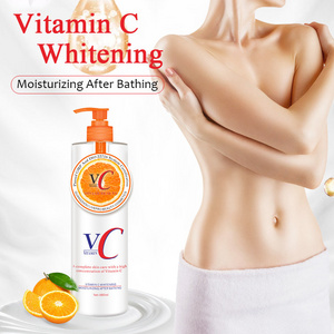 Wholesale Private Label Korean Snow White Whitening Body Lotion Moisturizing Brightening Vitamin C Scented Body Lotion