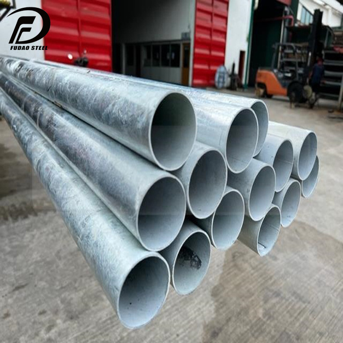 1/2 inch galvanized steel pipe price astm a53 sch 40 grade b pre galvanized round steel pipe