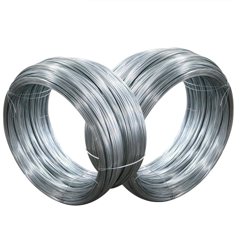 simple design 8/9/10 gauge galvanized welded wire electro iron wire steel wire for fencing