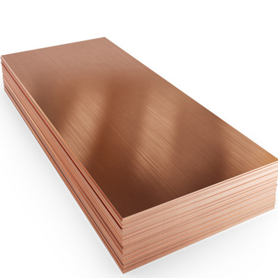 Quality Pure Copper Plate 3mm Sheet nickel plated copper sheet  10mm 20mm thickness copper cathode plates for earthing