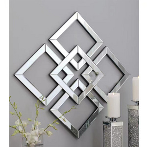 50 Novel mirrored furniture wall decor art mirrors decoration wall mirror home decor for living room dropshipping products 2024