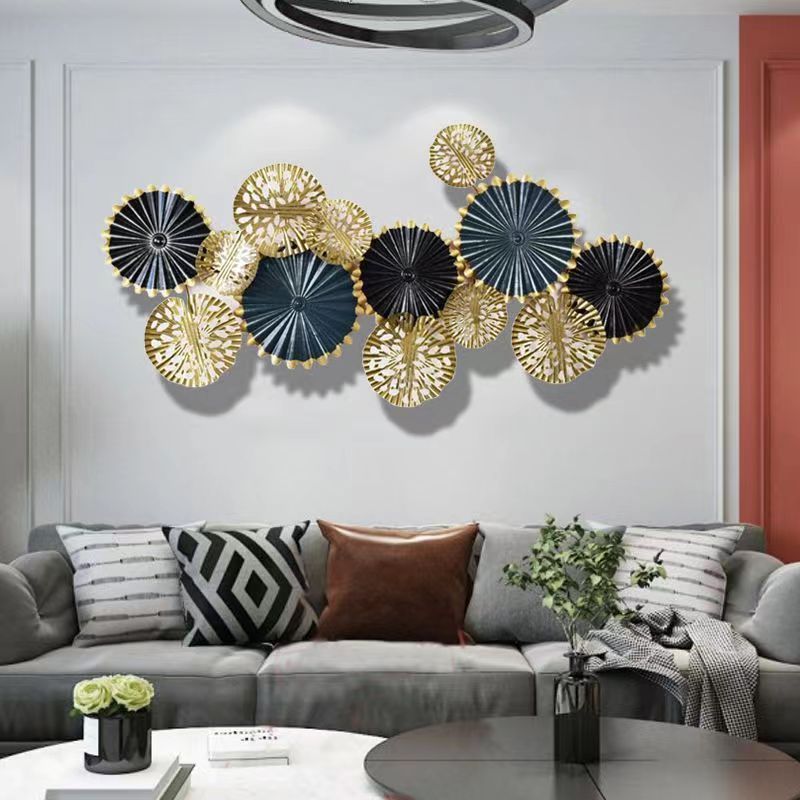 126x63cm Generous simple modern wall mounted wall decor iron art decoration home wall hanging large metal decor for living room