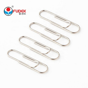 stainless steel flat mesh special shape gold color shaped giant metal logo custom paper clip