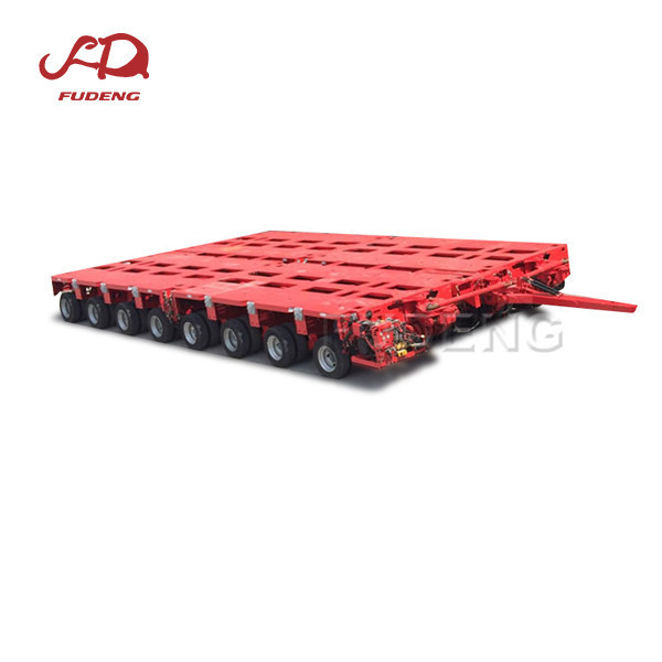 Fudeng brand modular trailer , multi axle hydraulic low bed trailer , self-propelled modular transporter