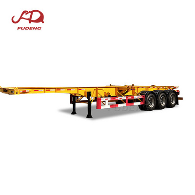 Factory Price 3 Axles 40 ft Skeleton Semi Trailer Container Chassis