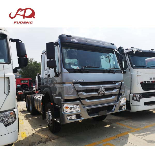 New brand sinotruk howo 420hp tractor truck LHD Low price 6*4 10wheeler truck head for sale