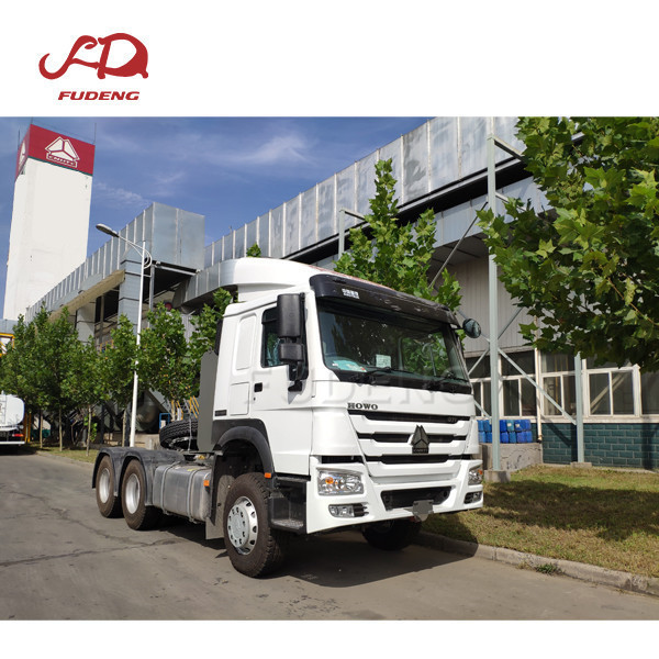 China second hand tractor truck 371hp prime mover