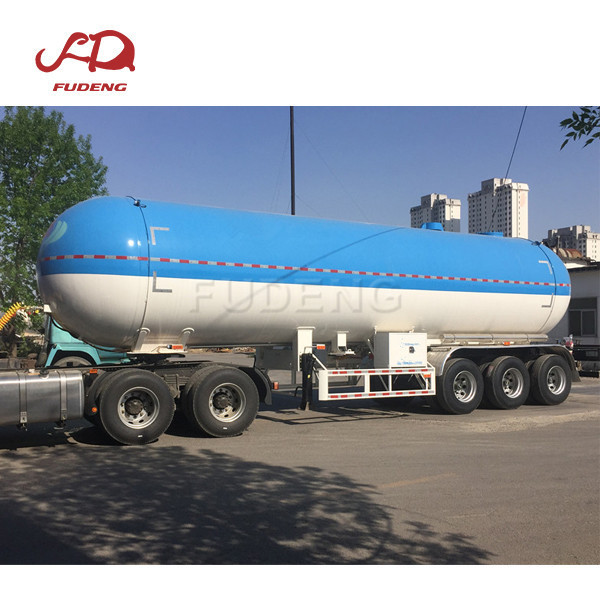 Good Quality 3 Axles 52600 LPG Petroleum Gas Pressure Vessel Tanker Trailer for Sale