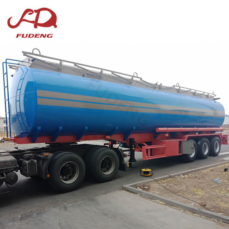 Factory price Tri axles fuel tanker semi trailer 45000 liters Aluminium petrol oil tanker semi trailer