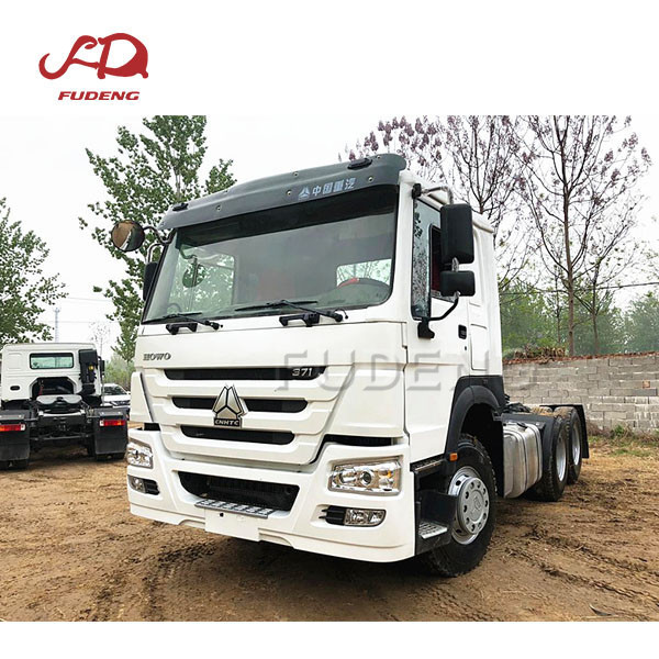 Good quality Sinotruk Howo 6x4 371hp used truck head diesel engine 375hp 371hp tractor head for sale