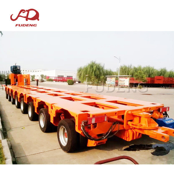 Fudeng brand modular trailer , multi axle hydraulic low bed trailer , self-propelled modular transporter