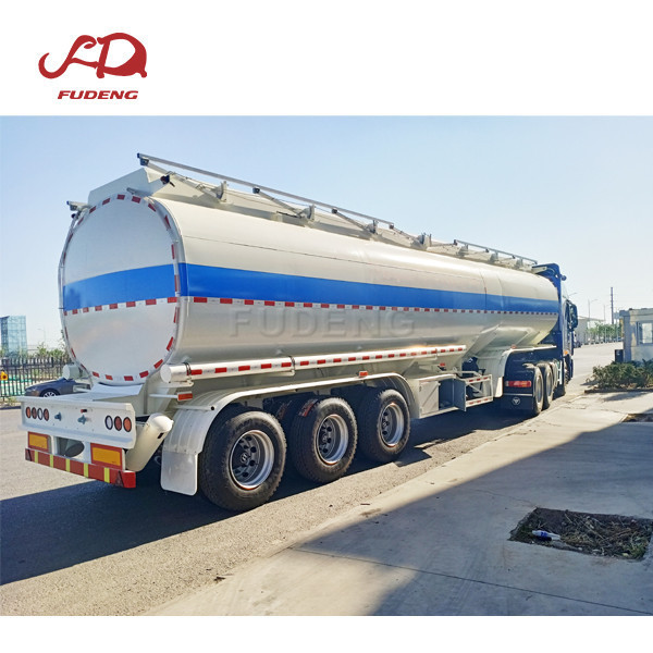 43000 liters Tank 3 Axle Liquid Nitrogen Tank Trailer /Chemical Liquid Tank Semi Trailer For Sale