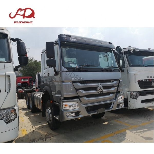 China used tractor truck HOWO 375hp sinotruk lhd rhd  howo 6x4 tractor 375 horse power truck for sale