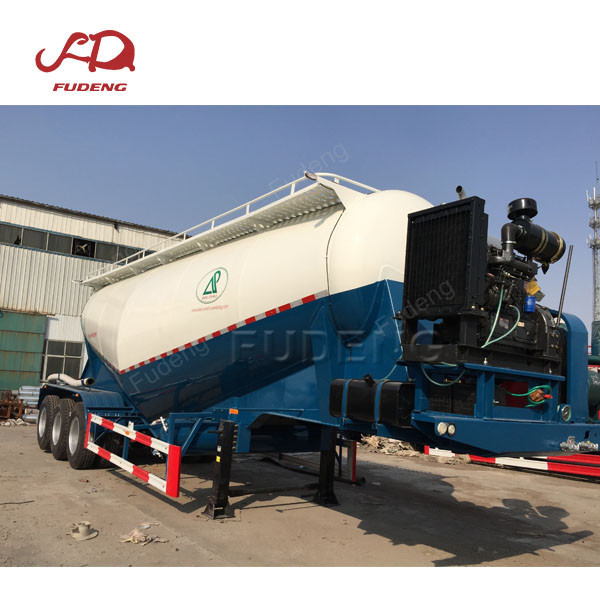 Low Price 2 or 3 or 4 Axles Cement Tank Trailer Transport Bulk Cement Trailer For Sale