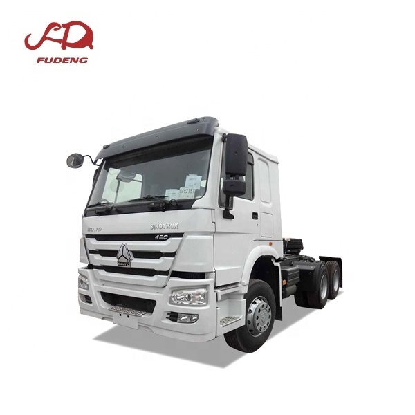 China used tractor truck HOWO 375hp sinotruk lhd rhd  howo 6x4 tractor 375 horse power truck for sale