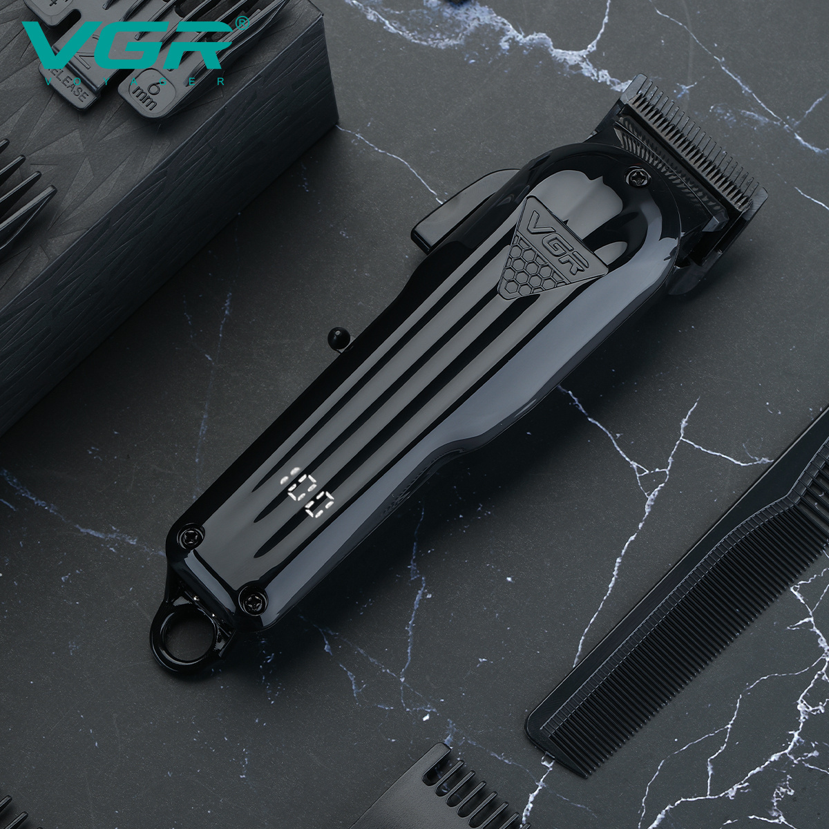 Vgr V-282 Professional Barber Hair Clipper Electric Rechargeable Hair Clipper