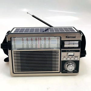 Kemai MD-515BT-S FM AM SW 3 Band With Solar With Light Rechargeable Radio With USB SD TF Mp3 Player