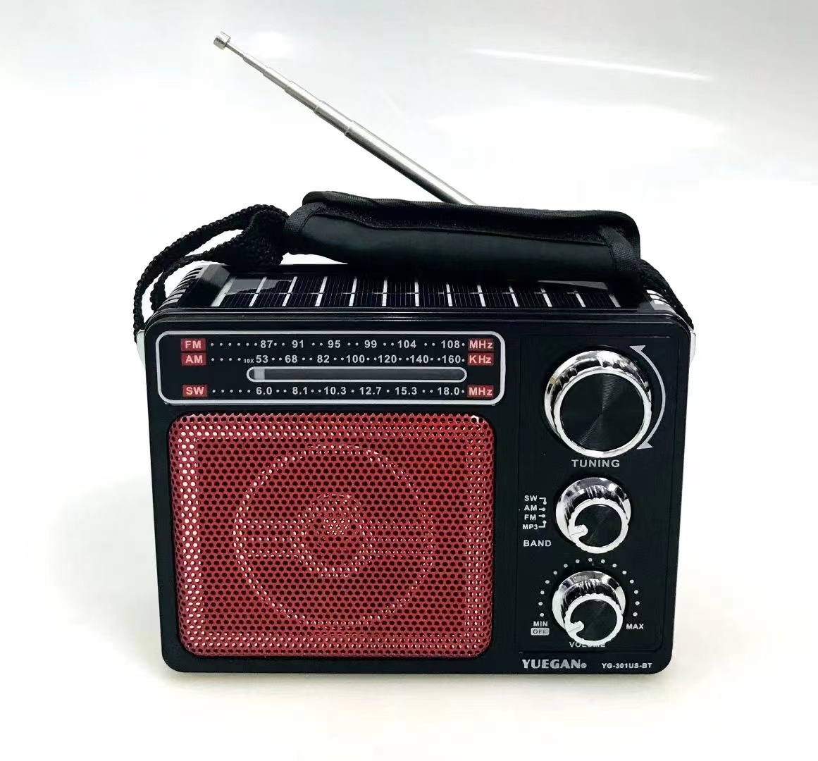 YG-301US-BT Retro Design Battery Operated Am Fm Sw Shortwave Transistor Portable  Receiver Radios Portatiles