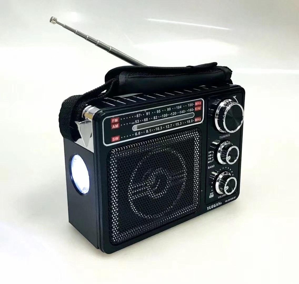 YG-301US-BT Retro Design Battery Operated Am Fm Sw Shortwave Transistor Portable  Receiver Radios Portatiles