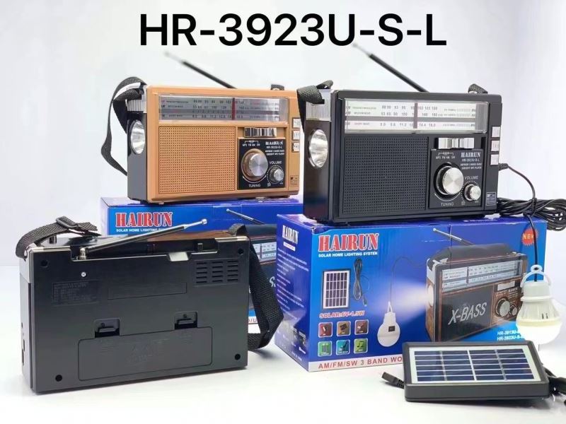 HAIRUN HR-3923U-SL Manufacturer Hot Sale Customizable Cheap Home Karaoke And Radio Receiver Retro Style Radio Vintage Cassette