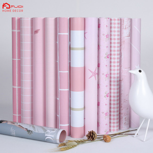 Lovely cartoon vinyl children decoration 3D wallpaper for Princess Room