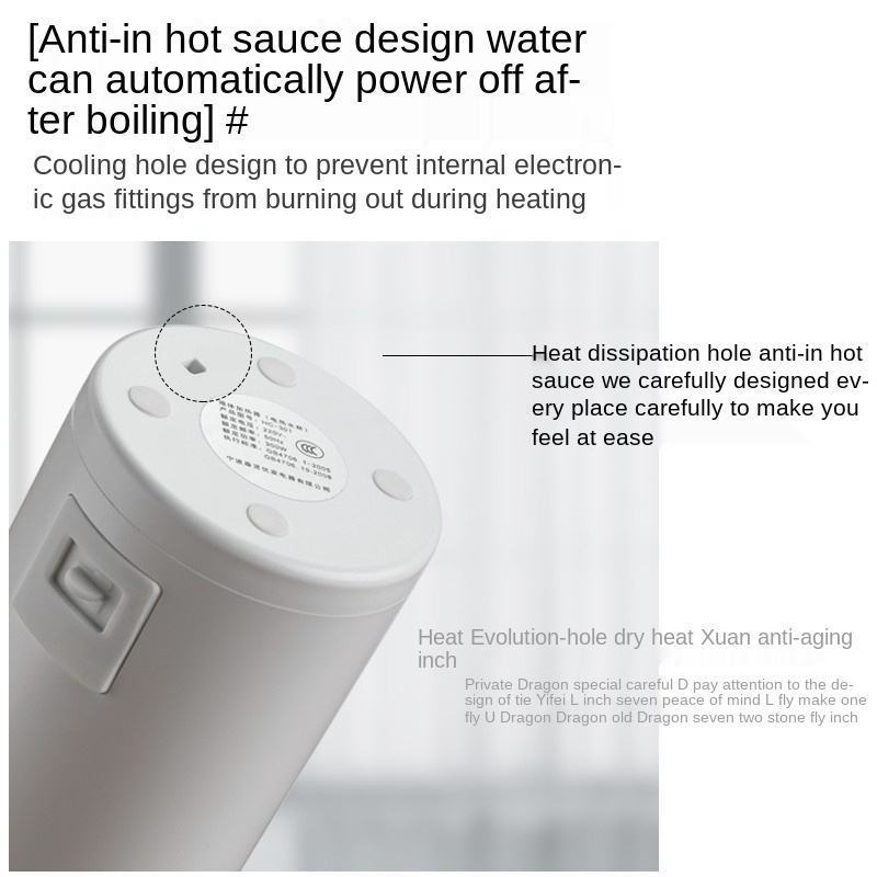 Portable Kettlepreservation integrated travel electric heating Cup mini household small dormitory students automatic hot water