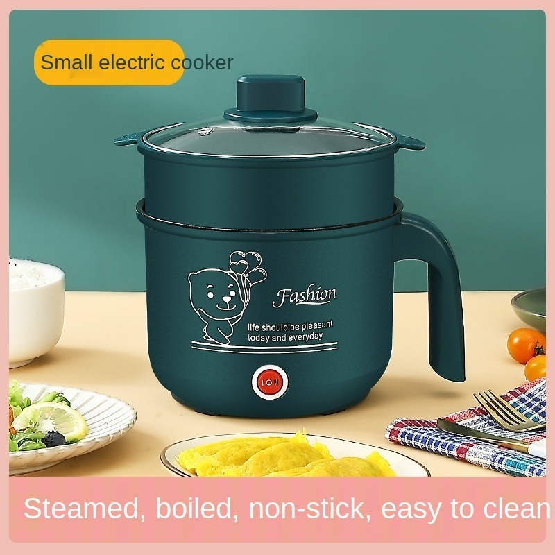 Korean rice cooker electric food warmer Mini small power electric caldron student dormitory cooking noodle pot