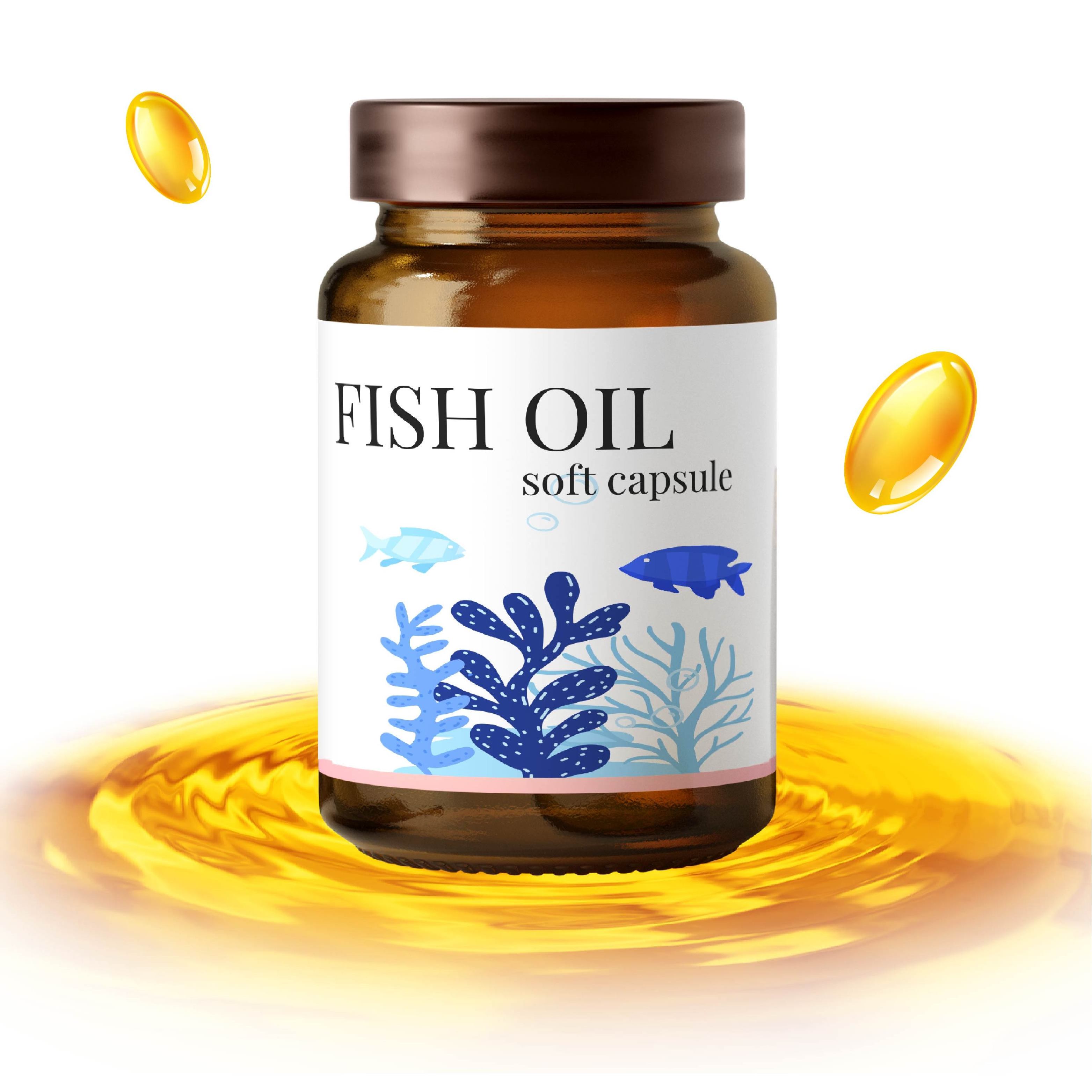 2023 Hot sale High Quality OEM Omega 3 Fish Oil In Bulk 1000Mg Softgel Capsule Fish Oil capsules for sale