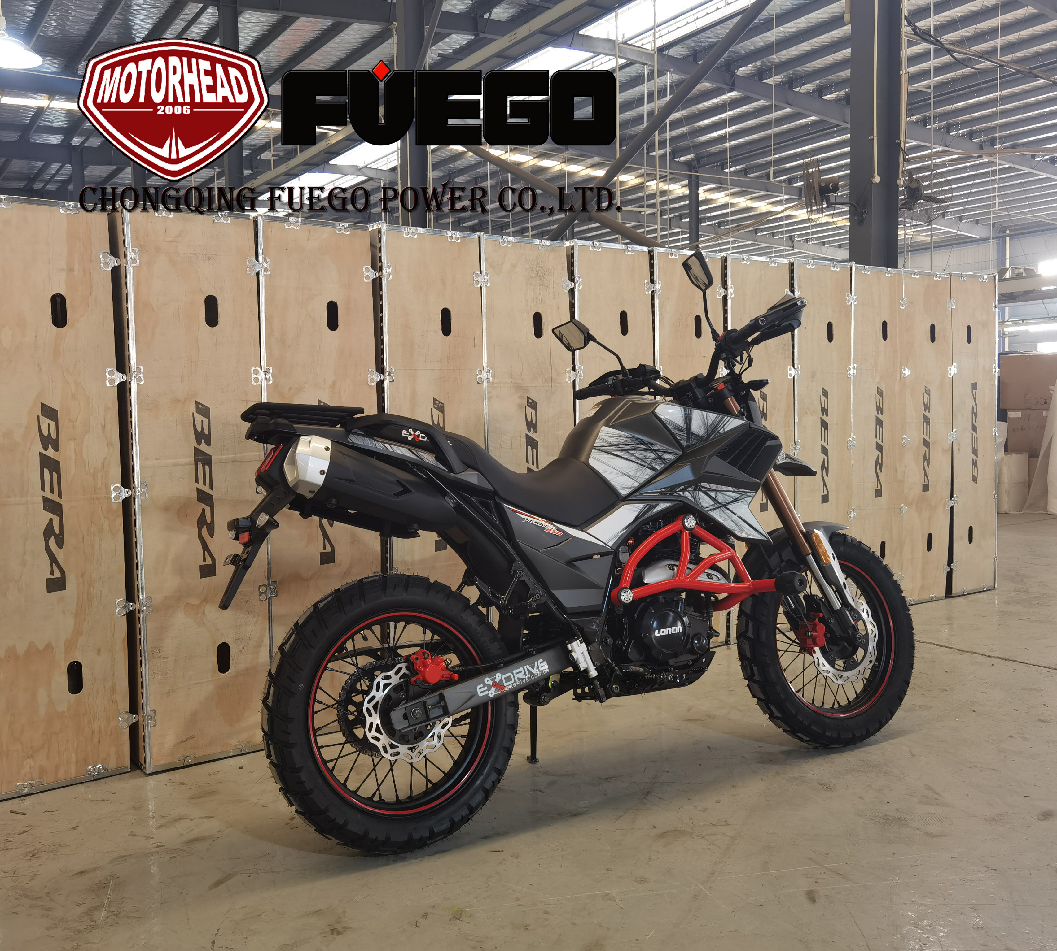 4Stroke Street Bikes 250cc 125cc Adventure Motorbike Trail Ninja Motos FUEGO POWER TEKKEN Motorcycle