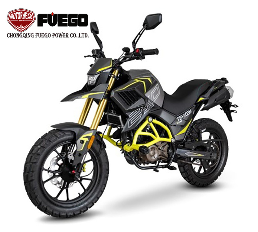 2022 TEKKEN 250CC Crossover Off Road Urban Sports Motorcycle Loncin RE250