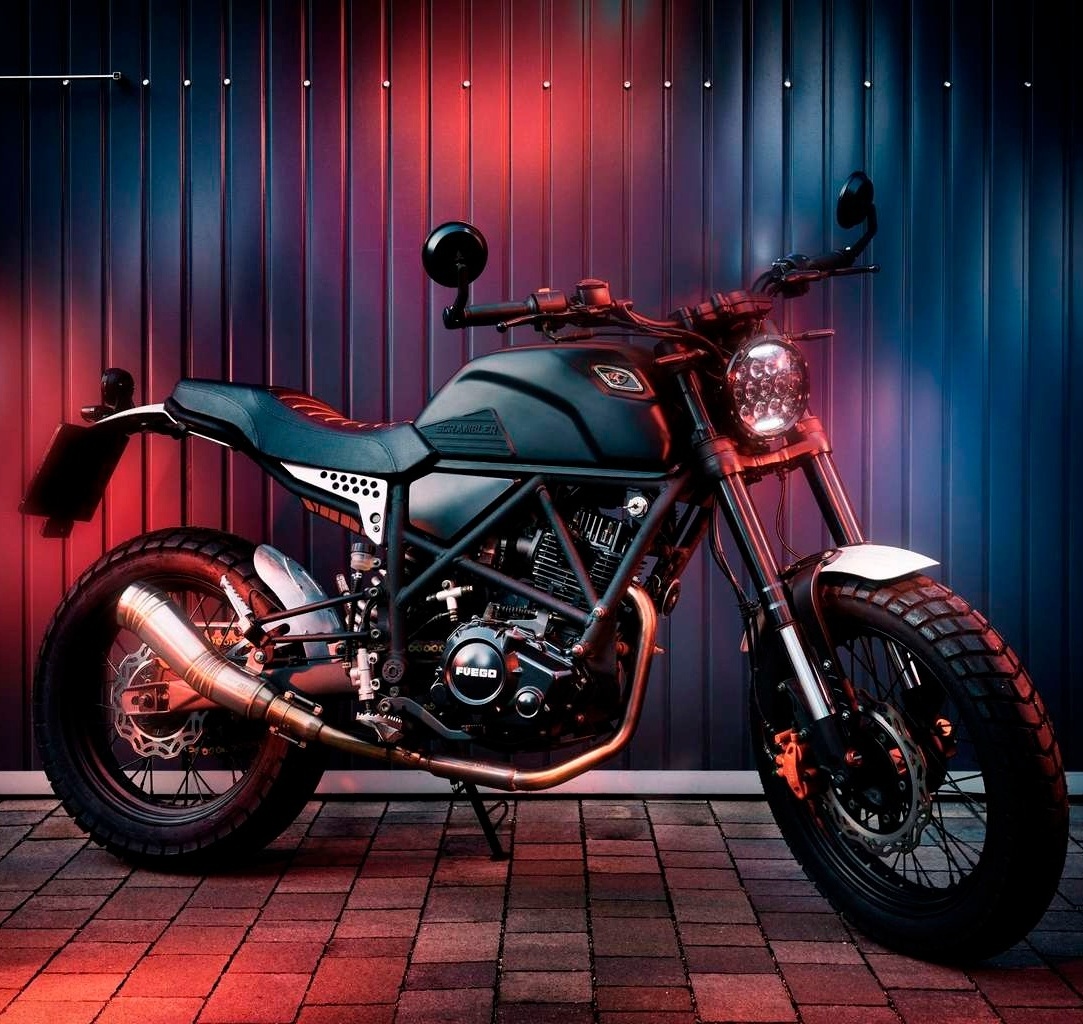 FUEGO SCRAMBLER 250CC MOTORCYCLE