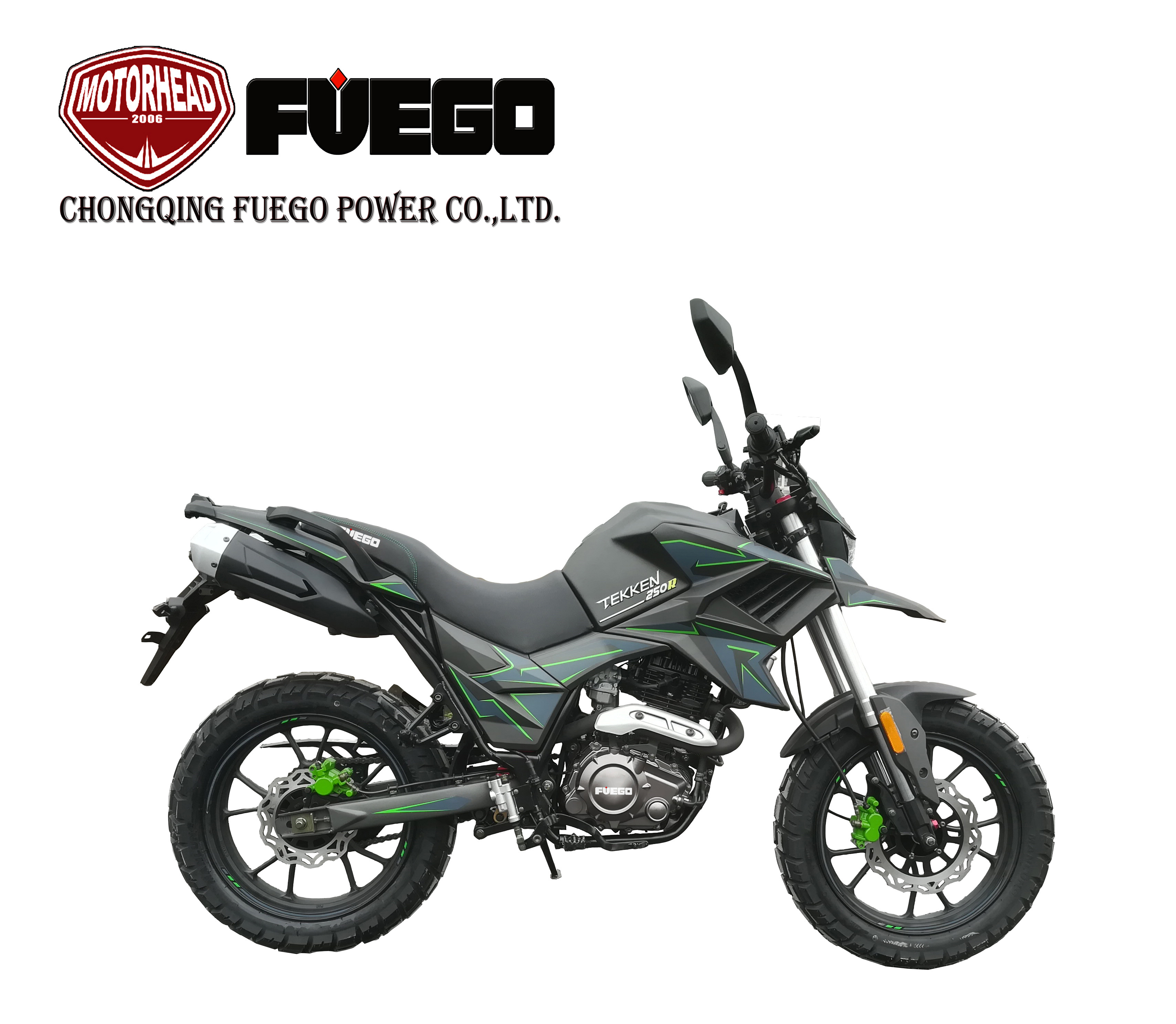 Security High Speed 250cc ADV Adventure Motorcycle Suppliers FUEGO TEKKEN 250