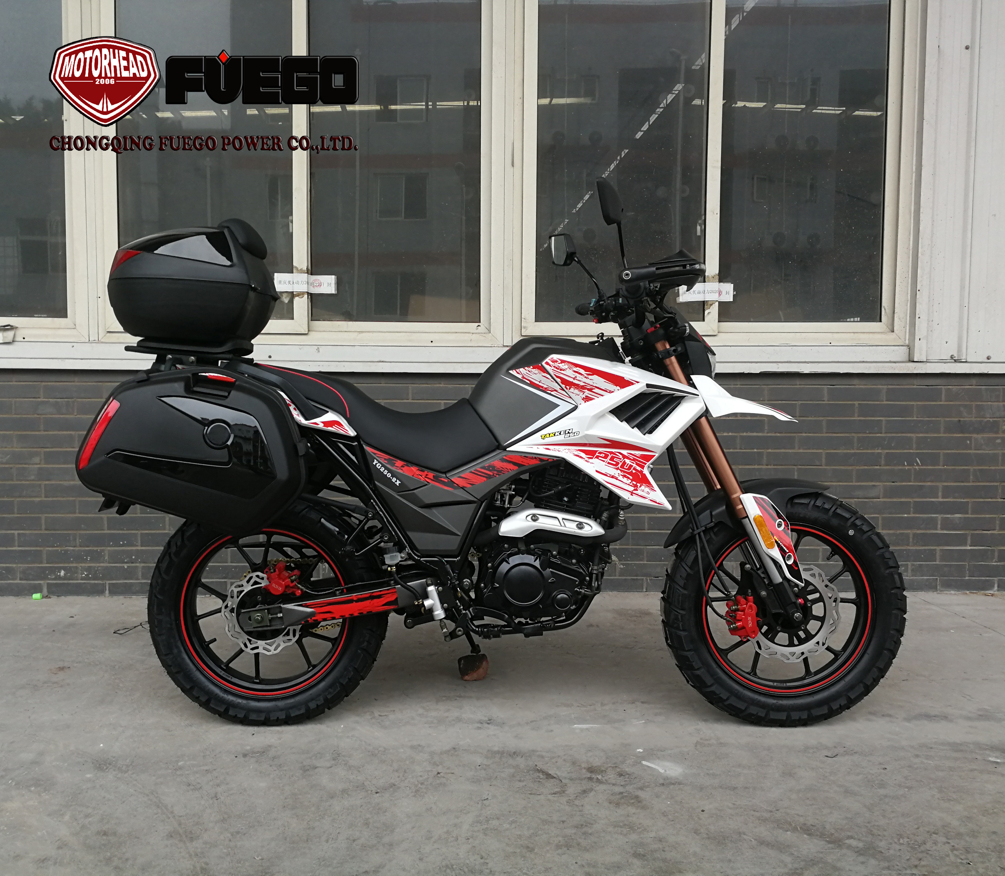 4Stroke Street Bikes 250cc 125cc Adventure Motorbike Trail Ninja Motos FUEGO POWER TEKKEN Motorcycle