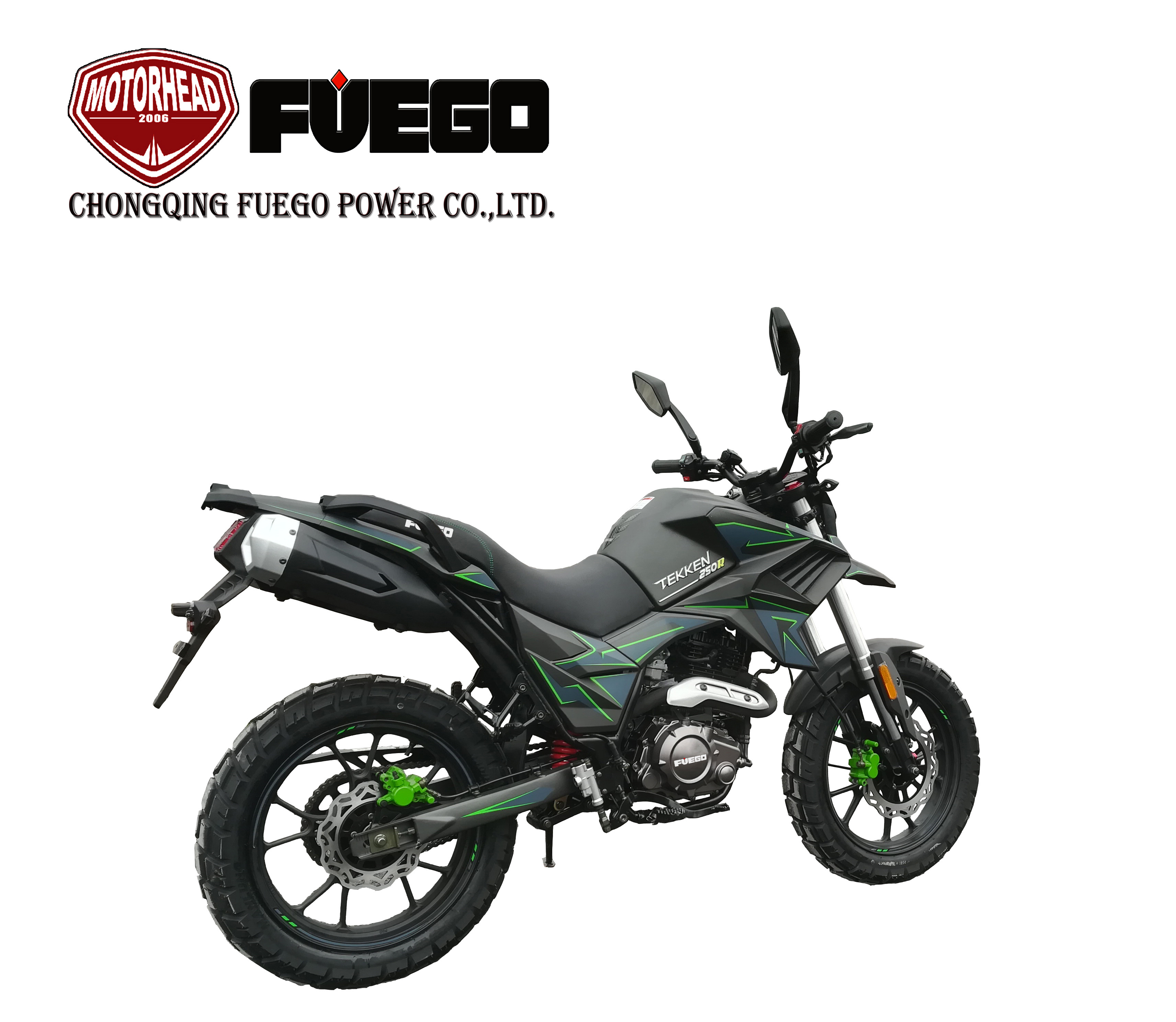 Security High Speed 250cc ADV Adventure Motorcycle Suppliers FUEGO TEKKEN 250