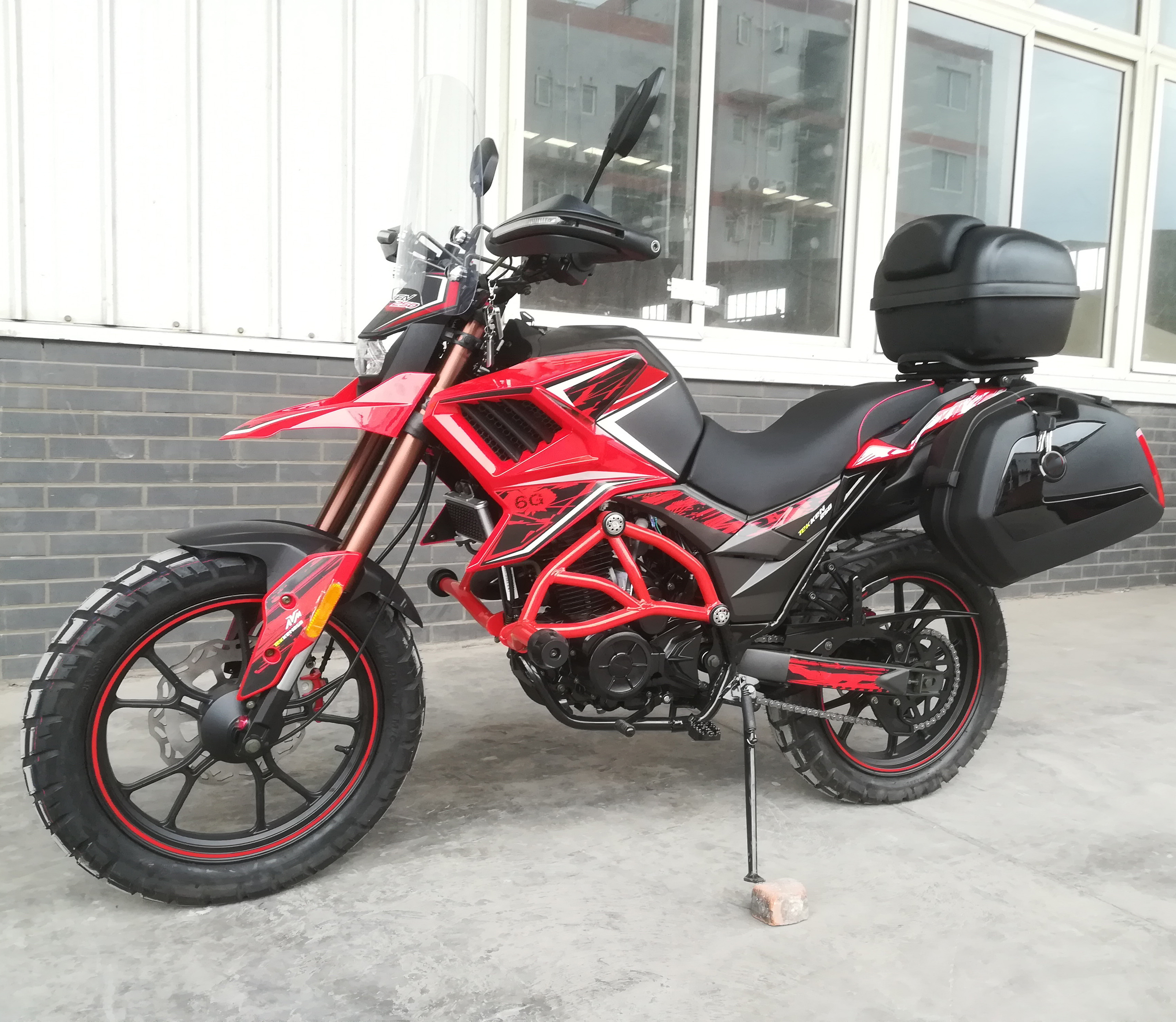 Gasoline Touring Bike  Adventure Motorbike Policy Moto FUEGO POWER TEKKEN Motorcycle