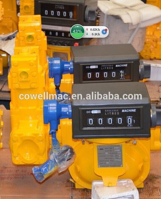 Positive Displacement Flow  Meter /Totalizer flowmeter For Industry