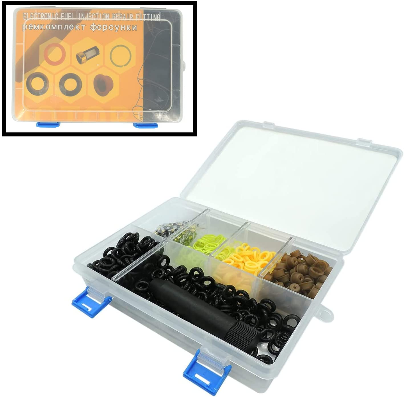 Universal repair kits box for fuel injector  CF-001P2