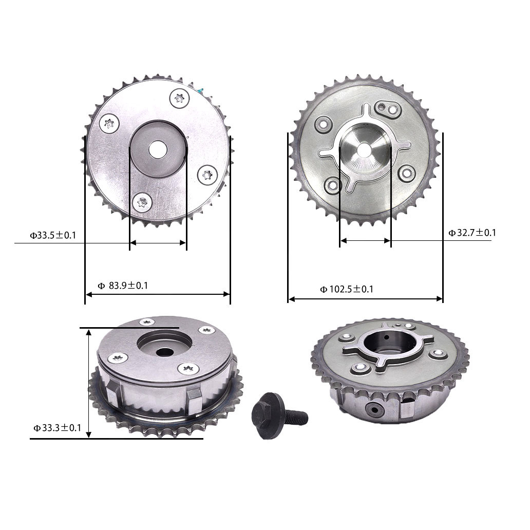 Suitable for Mazda vvt timing gear phase adjustment wheel camshaft sprocket eccentric shaft L3K9-12-4X0C