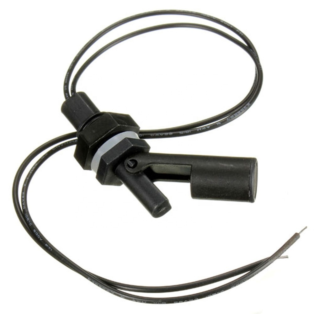 Black Lower Limit Controller Liquid Level Cable Float Switch Water Horizontal Float Switch